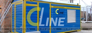Дизельная электростанция Cline СJ250 в контейнерном исполнении для трансформаторной подстанции...