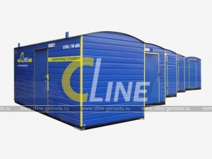Дизельная электростанция CLine CC50 в контейнерном исполнении для одной из вышек мобильного оператора